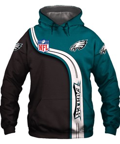 Philadelphia Eagles Zip Hoodie 3D Cute Zip Hoodie Pullover - Official Nfl Merchandise