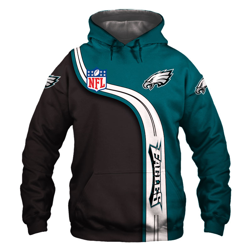 Philadelphia Eagles Zip Hoodie 3D Cute Zip Hoodie Pullover - Official Nfl Merchandise