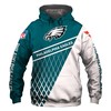 Philadelphia Eagles Zip Hoodie - Gifts For Fans 