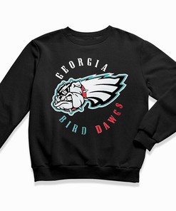 Philadelphia Eagles and Georgia Bulldogs Bird Dawgs T-Shirt - Perfect Apparel for Fans