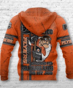 Philadelphia Flyers I'M Retired 3D Hoodie - Official Nhl Merchandise 