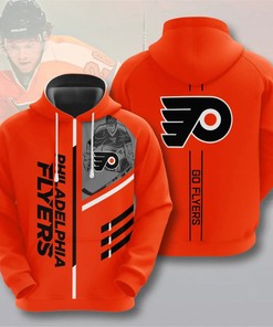Philadelphia Flyers Let'S Go Flyers 3D Hoodie - Official Nhl Merchandise