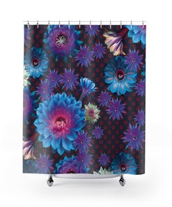 Phish Fan? Get The Fishman Donuts Floral Shower Curtain For A Fun Bathroom