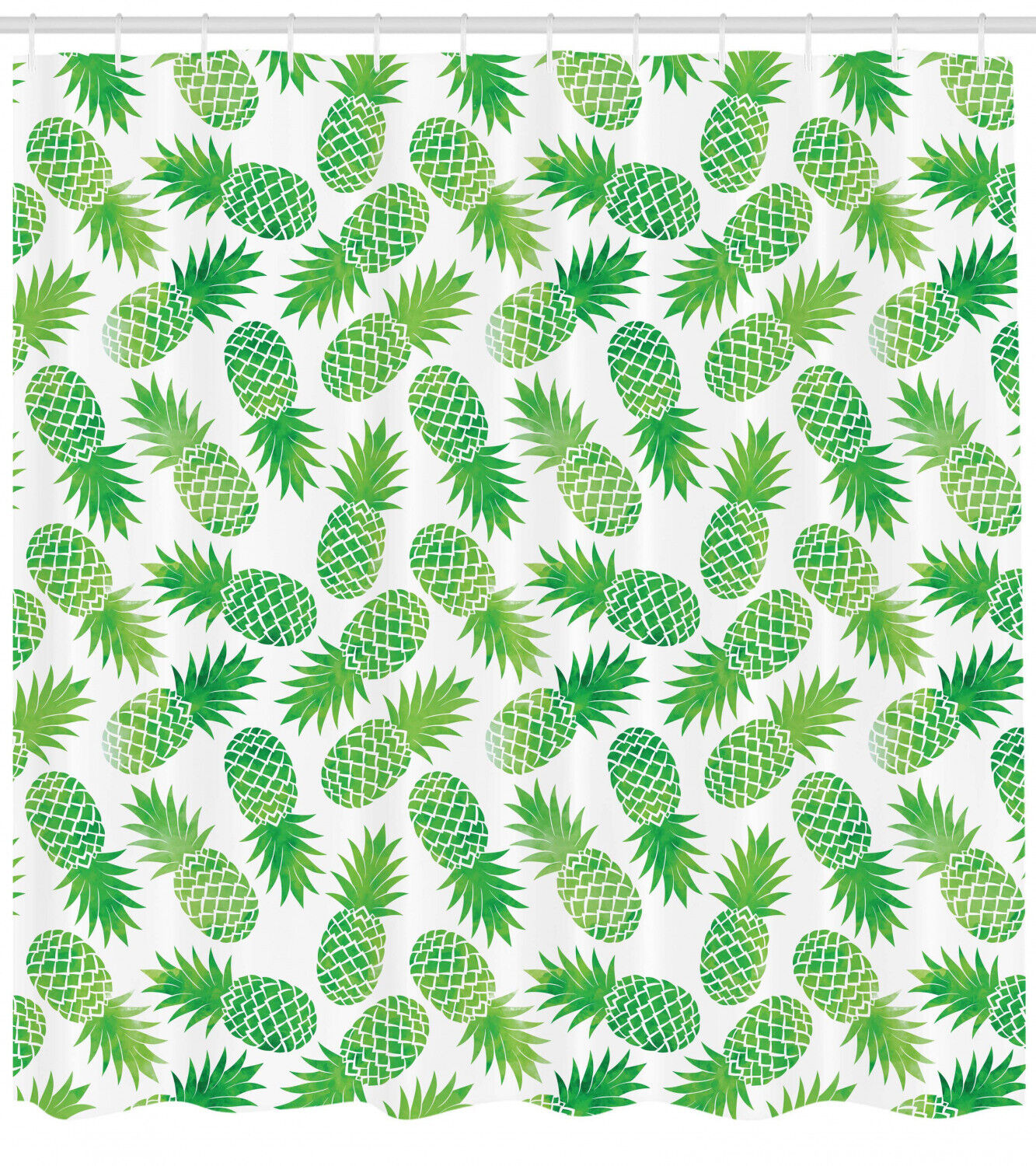 Pineapple Pattern Shower Curtain: Add A Tropical Twist To Your Bathroom