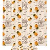 Pineapple Shower Curtain for Summer Fruits Bathroom 