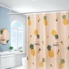 Pineapple Waterproof Bathroom Fabric Shower Curtain - Add A Tropical Touch To Your Bathroom Decor