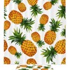 Pineapples Fruit Shower Curtain for Summer Bathroom Decor 