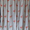 Pink Flamingo Pillow Fort Shower Curtain for Kids' Bathrooms