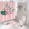 Pink Flamingo Shower Curtain For A Fun And Playful Bathroom