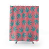 Pink Floral Shower Curtain for a Charming and Feminine Touch in Your Bathroom