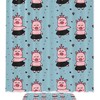 Pink Hawaiian Dance Crown Pig Shower Curtain for a Quirky Bathroom