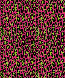 Pink Leopard Alternative Clothing and Accessories Shower Curtain for a Fashionable Bathroom Decor
