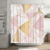 Pink Marble Elegant Gold Geometric Texture Cute Cracked Blocks Stripe Watercolor Paint Texture Modern Unique Women