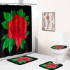 Pink Shower Curtain Cover for a Feminine and Romantic Bathroom