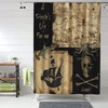 Pirate Ship Nautical Shower Curtain for a Seafaring Theme