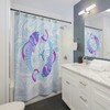 Pisces Astrological Sign Print Fabric Shower Curtain for Bathroom Dcor
