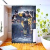 Pittsburgh Penguins Crosby Hockey Waterproof Shower Curtain for Fans