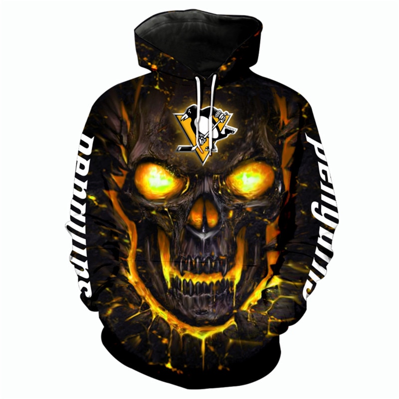 Pittsburgh Penguins Cute Design Pullover 3D Hoodie - Official Nhl Merchandise