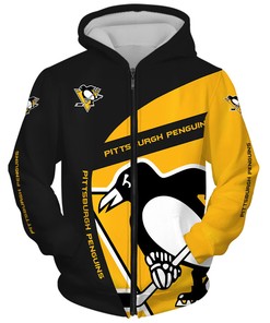 Pittsburgh Penguins Skull Hoodie 3D Gifts For Fans - Official Nhl Merchandise 3D Hoodie