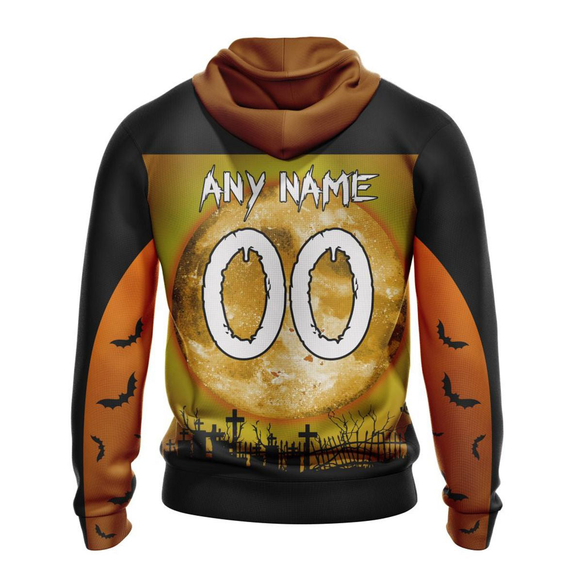 Pittsburgh Steelers 3D Halloween Custom Name & Number Hoodie Perfect Gifts For Every Fan