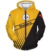 Pittsburgh Steelers 3D Hooded Zip-Up Hoodie With Long Sleeves A Great Gift For Fans