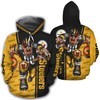 Pittsburgh Steelers 3D Mascot Design Hoodie A Great Gift For Die-Hard Fans