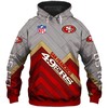 Pittsburgh Steelers 3D Zip Hoodie Pullover Available Full Size