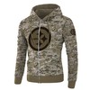 Pittsburgh Steelers Army Graphic 3D Zip Hoodie Show Off Your Patriotic Side