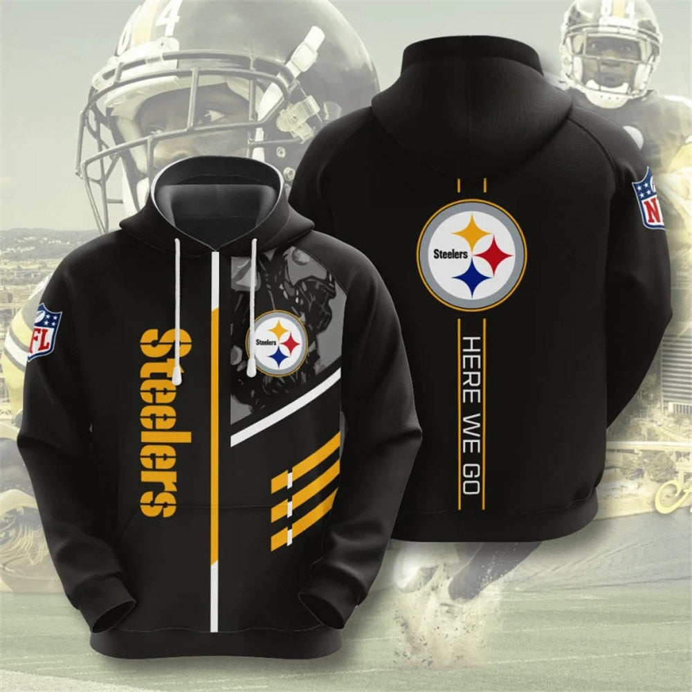 Pittsburgh Steelers No. 1 Fan Deserves This 3D All Over Print Hoodie