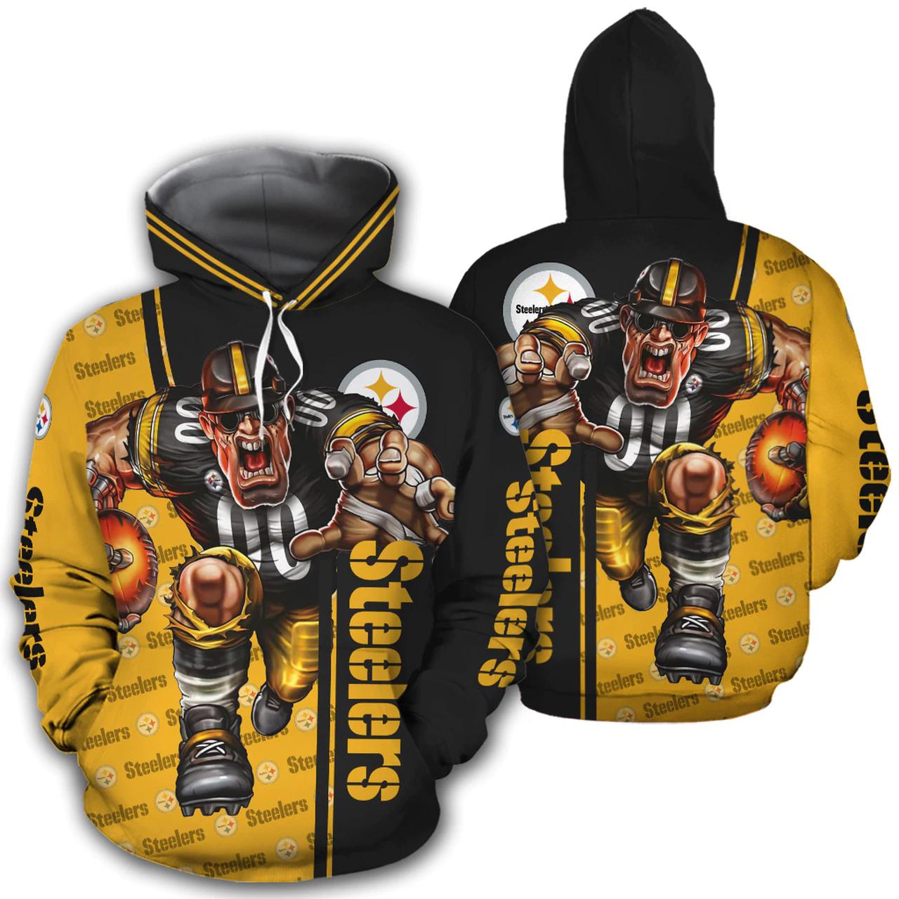 Pittsburgh Steelers Ultra Cool 3D All Over Print Hoodie Perfect Gift For Fashionable Fans
