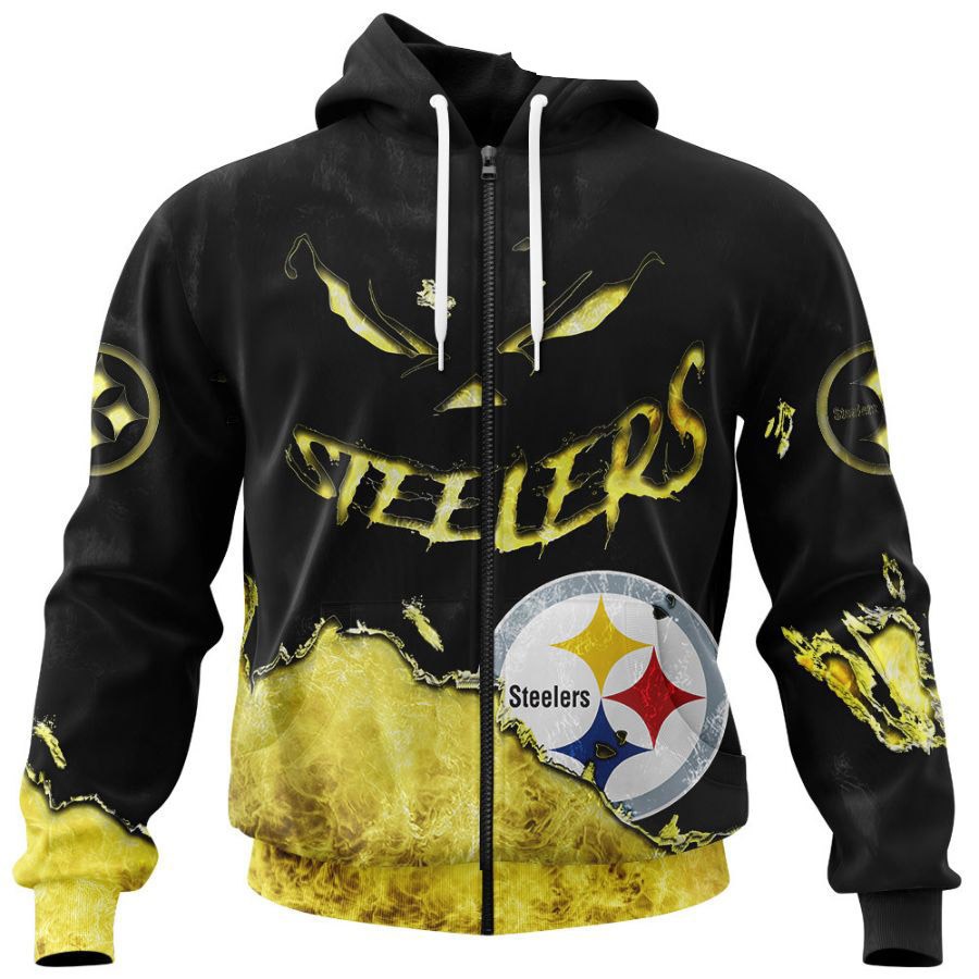 Pittsburgh Steelers Ultra-Cool 3D Hoodie - Official Nfl Merchandise