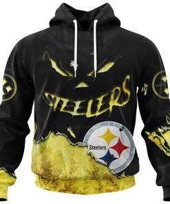 Pittsburgh Steelers Ultra-Cool 3D Hoodie - Official Nfl Merchandise