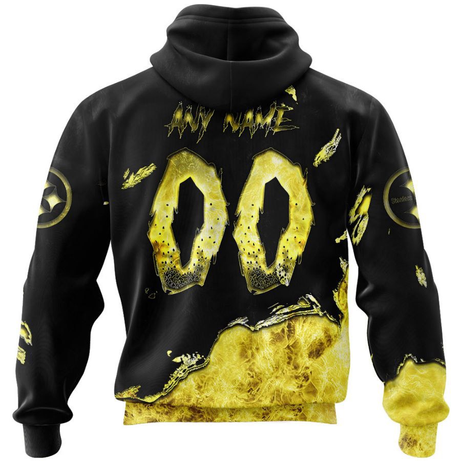 Pittsburgh Steelers Ultra-Cool 3D Hoodie - Official Nfl Merchandise
