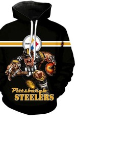 Pittsburgh Steelers Ultra-Cool Design 3D Pullover Show Off Your Fashion Sense