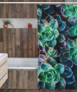 Plant Dad Gift Shower Curtain, Perfect Houseplant Decor by Vantaso