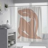 Plant Landscape William Morris Bathtub Curtain - Waterproof Material Farmhouse Bathroom Decor