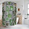 Plants Floral Boho Botanical Shower Curtain