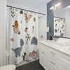 Playful And Cute Dinosaur Kids Shower Curtain For A Fun And Adorable Bathroom Decor