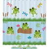 Playful And Girly Frog Waterproof Shower Curtain - A Perfect Addition To Your Bathroom Decor