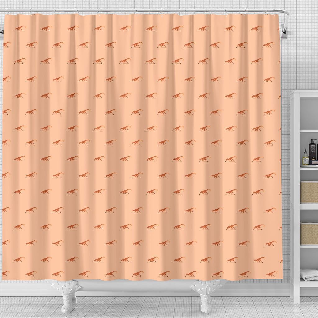 Playful Dinosaurs Shower Curtain For Kids Bathroom Fun - Image 2