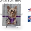 Playful Dog Breeds Shower Curtain For Canine-Inspired Bathroom Design