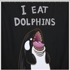 Playful Dolphins Fabric Shower Curtain - Artistic Design For Bathroom