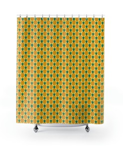 Playful Monkey Shower Curtain with 180x200cm Digital Printing and Polyester Material, Waterproof and Mildew Resistant