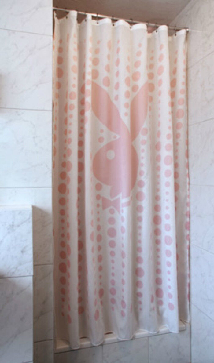 Playful Pink Girls Bubble Shower Curtain with Water Repellent for Bathroom Decor