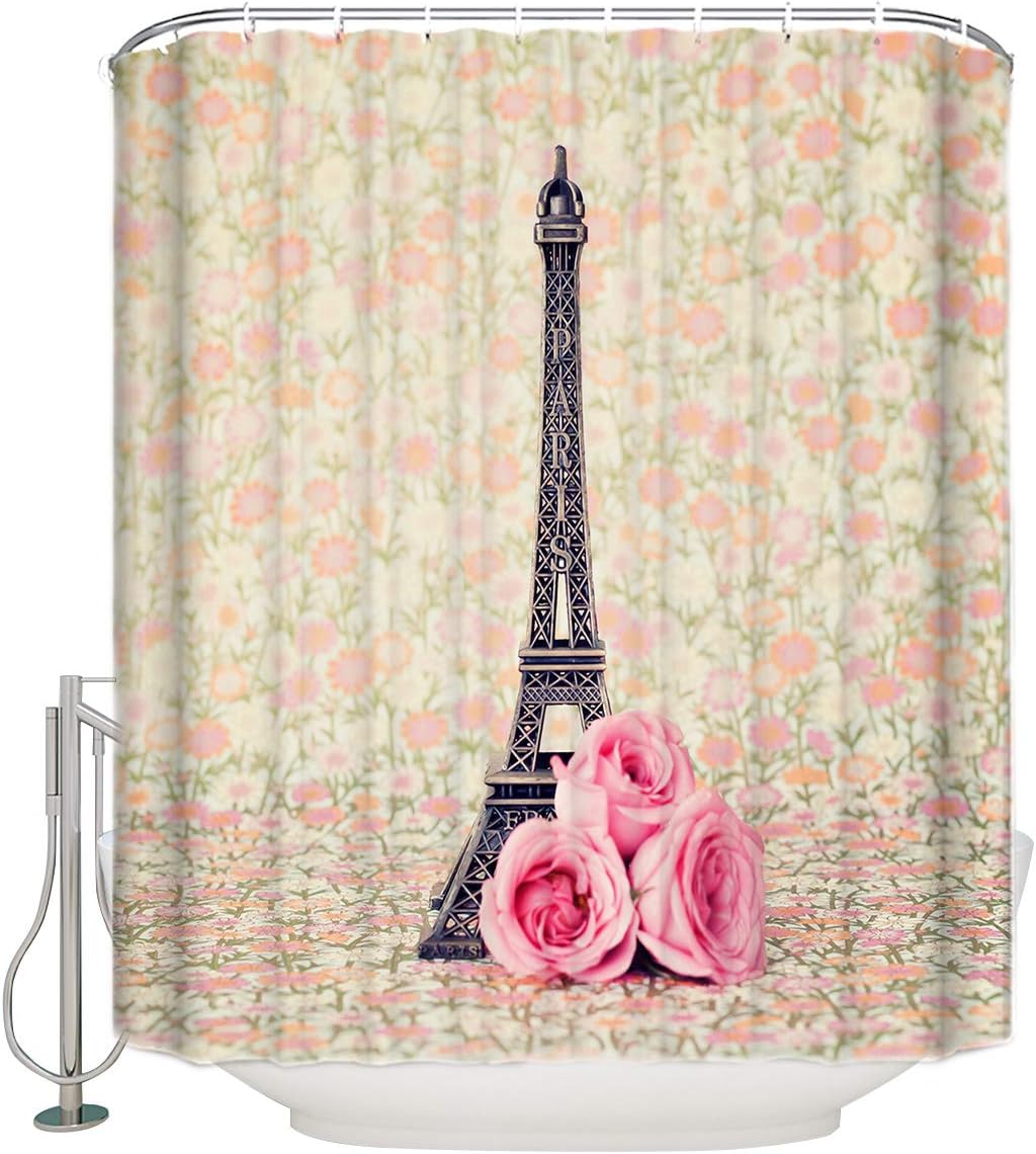 Polar Bear And Penguin Fabric Shower Curtain By Charmhome