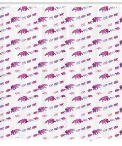 Polar Bear Fabric Decors Shower Curtain with Unique Pattern