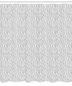 Polar Bear Fabric Decors Shower Curtain with Unique Pattern