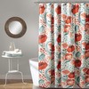 Poppy Garden Lush Decor Shower Curtain Adding a Bright Floral Touch to Your Bathroom