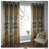Premium Baroque Leopard Print Curtain Panel Available On 12 Fabrics, Perfect For Animal Print Lovers