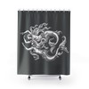 Premium Shower Curtain With Elegant Mermaid Couple Design
